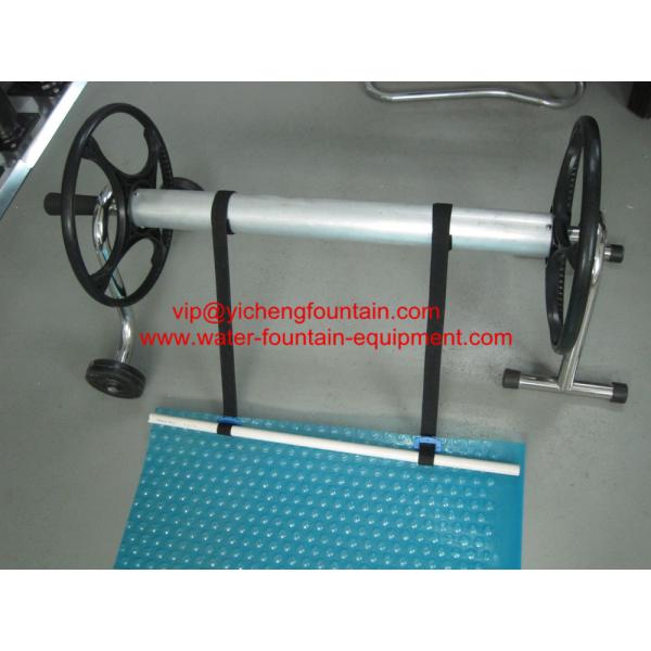 Outdoor Above Ground Manual Roller For Swimming Pool Cover Aluminium And SS Material