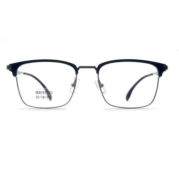 BD019T Square design Acetate Metal Frames with Full-frame construction