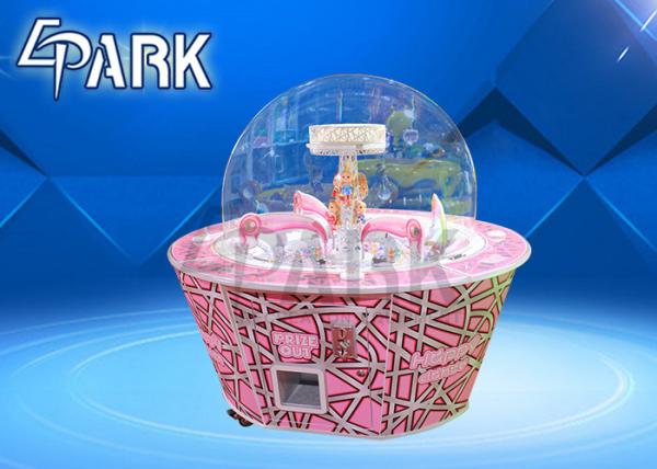 Shopping Arcade Kids Candy Vending Machine With Colourful Lights 80W