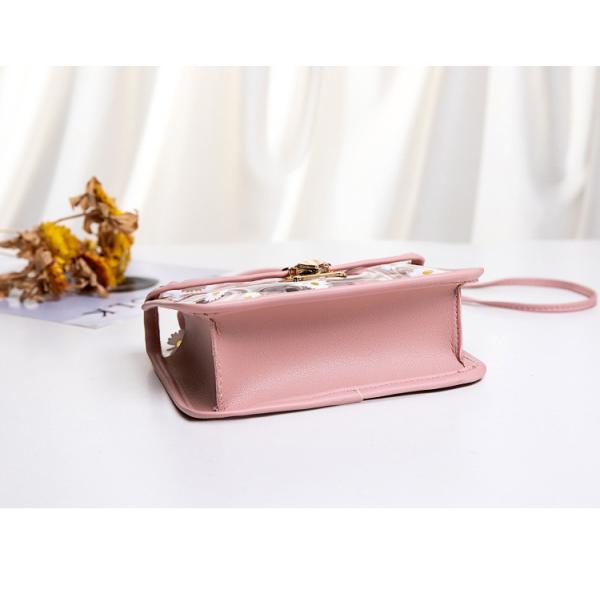 Small Daisy PVC Summer Korean Transparent Models Jelly Cell Phone Customized Tote Bag