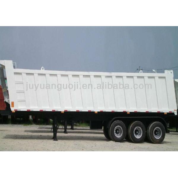 Trailers de inclinación de 20 a 80 toneladas Semi camiones con auto descarga hidráulica y sistema HYVA