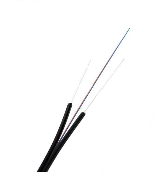 Four Core Steel Rod Indoor FTTH Drop Cable G657a2 GJXH OEM Service