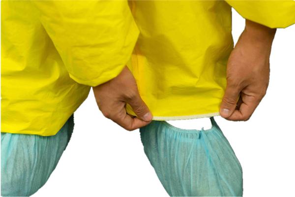 Combinação médica descartável de Type3B com 3 partes de Hood And Yellow Tape