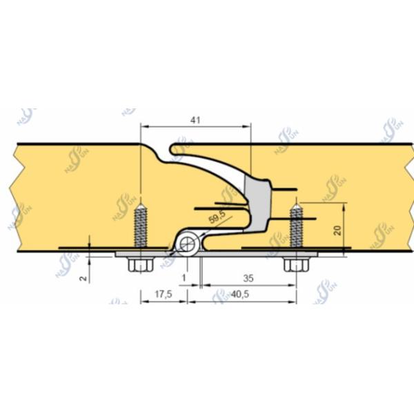 Дверь стандартного подъема автоматическая промышленная секционная изолировала секционную толщину дверей 40mm гаража