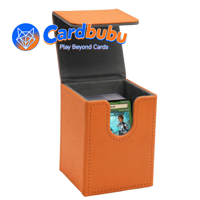 TCG CCG 100 Card Deck Box Funny Magic The Gathering Leather Deck Box