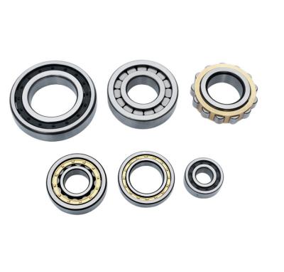 Single Row Cylindrical Roller Bearing NJ205 With Brass Cage
