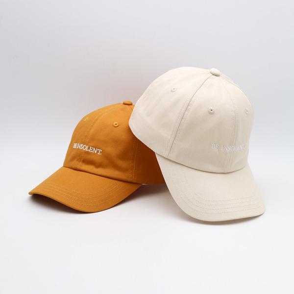 Capuzes de beisebol com visor curvo bordado Temporada completa Estruturado Não estruturado