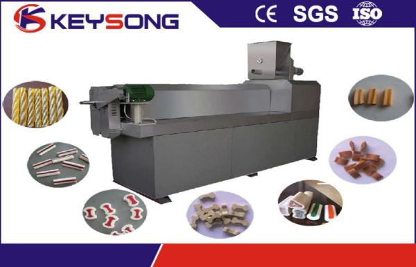 304 Stainless Steel Pet Dog Food Extruder Machine Dog Chewing Treats Extruder