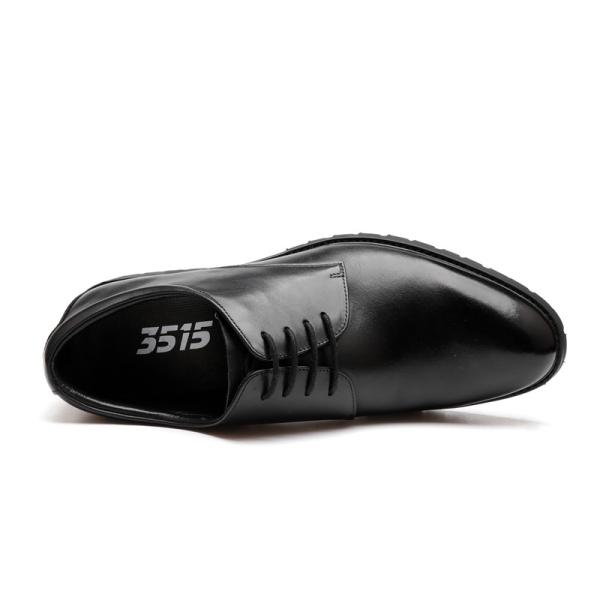 Soft Sole Breathable Military Dress Shoes Cow Leather PU Lining