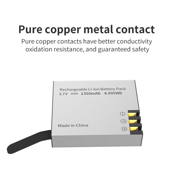 4.995Wh 3.7V 1350mAh Li Ion Battery Type-C Fast Charging With 9 Layer Safety Protection