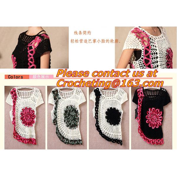 Crocheted Casual Knitting Feminino Pullovers, Spring Fashion, Womens Apricot, Long Sleeves
