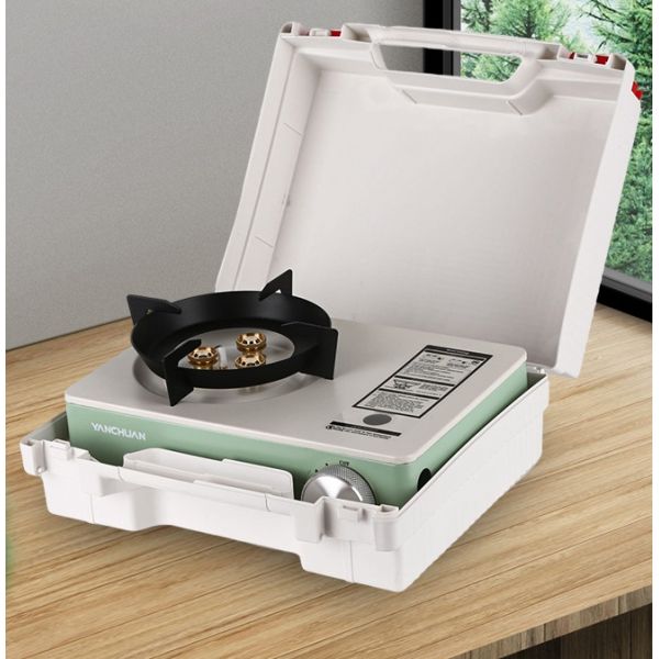 Wholesale Outdoor Camping Kitchen Portable One burner Gas Stove Hot Pot Barbecue Household Cassette Butane Gas Furnace