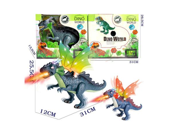 B / O Walking Tyrannosaurus Dinosaur Toys For Toddlers W / Light Roar Sound