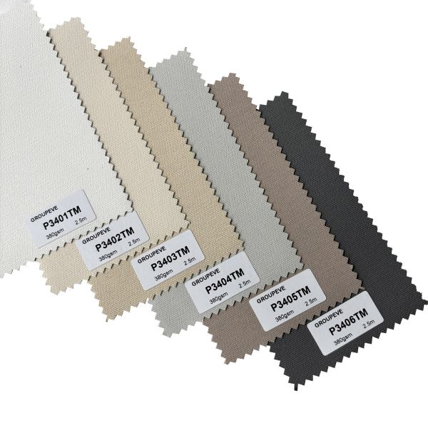 High Quality 100% Polyester 3m Width Eco-Friendly Blackout Roller Fabric for Zebra Blinds