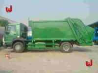 Camión de basura automático del compresor 10CBM HOWO resistente 10m3