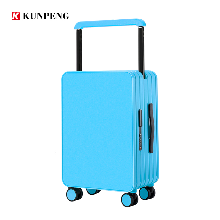 Luxury Unisex Customizable Hard Shell Carry-On Suit Case Wide Pull Rod Universal Spinner Wheel TSA Lock Durable PC Popular