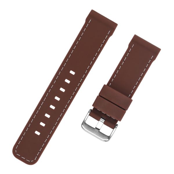 24mm Silicone Rubber Diving Watch Strap  | Customizable logo and color - OEM/ODM wholesale supported