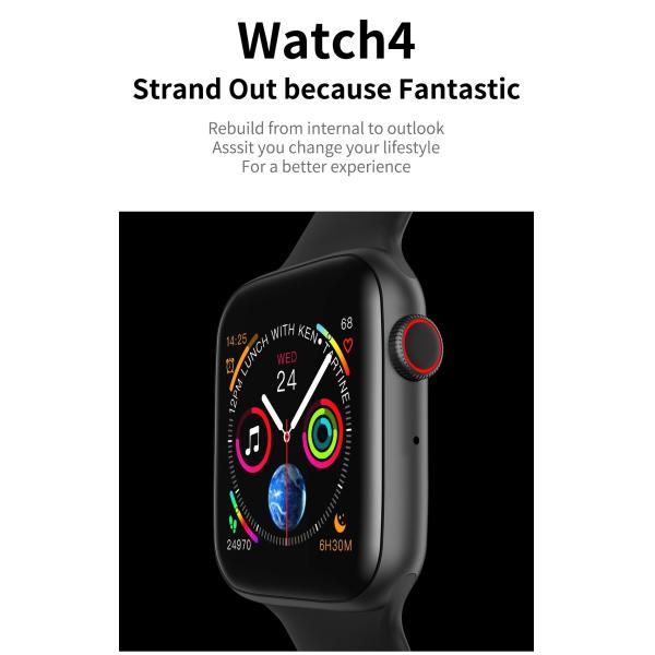 Атлетическое Блуэтоотх вызывая Смартватч полным материалом диапазона кожи экрана касания