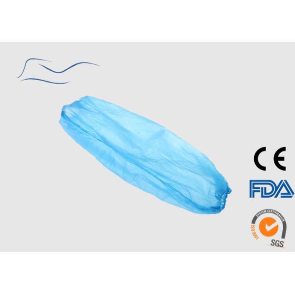 PE Plastic Material Disposable Arm Sleeves CE Certification 20 * 45CM