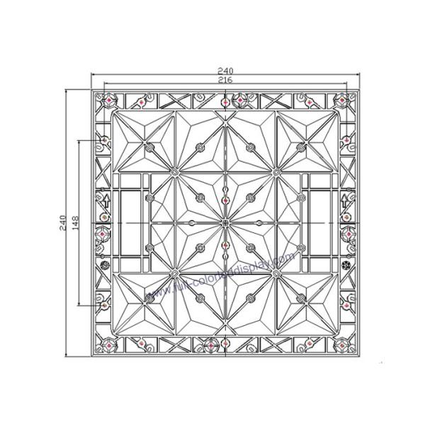 Экран панели стены дисплея СИД П1.875 ХД крытый видео-