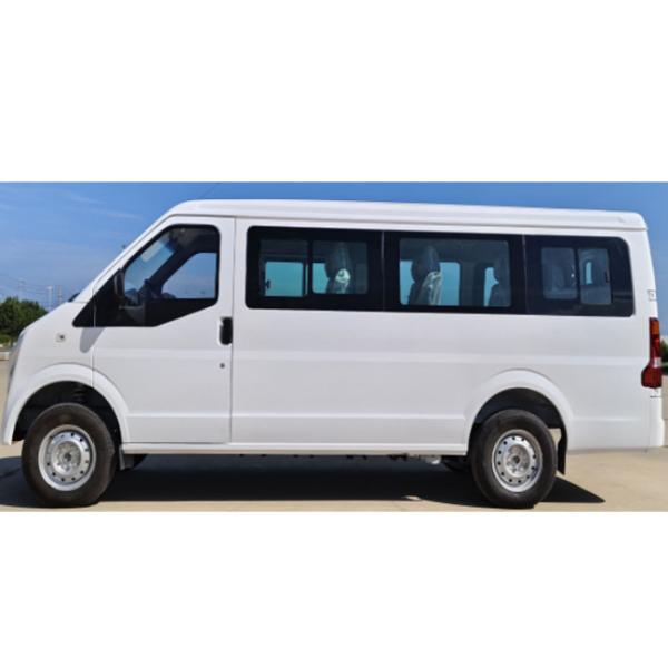 LHD/RHD Electric Mini Bus 5.4 Meters, 7-14 Passenger Van Range Up To 200Km
