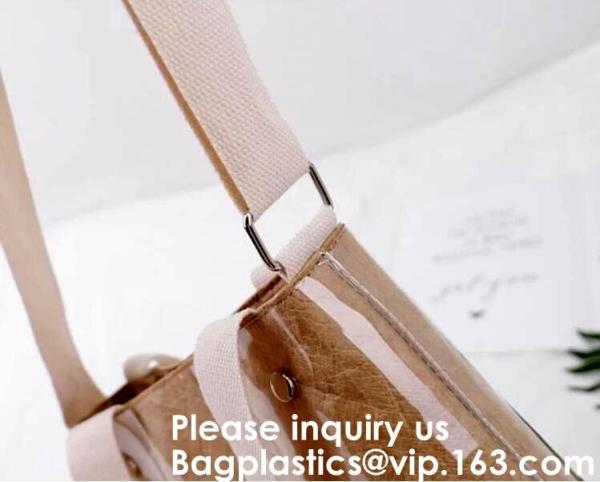 Crossbody Fashion Tyvek Tote Bag, Tyvek Craft Paper Tote Bag, Storage, Travel, Promotion, Makeup Packing