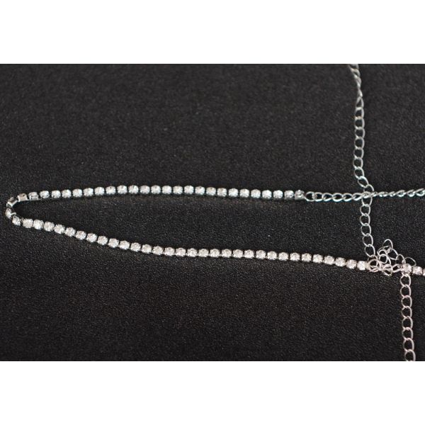 Waist Beads Body Jewelry Leg Chain Hot Shinning Rhinestone Wholesale Sexy Women Casual Gift Silver Gold Jewellery