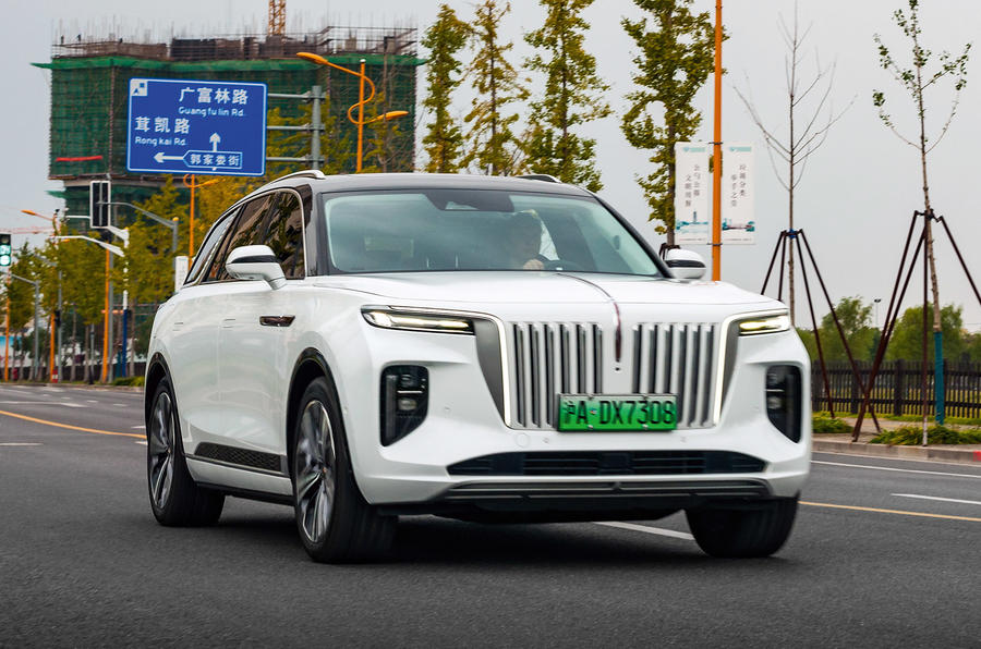 Китайский эквивалент Rolls-Royce направляется на территорию BMW с Hongqi E-HS 9 Big Electric SUV