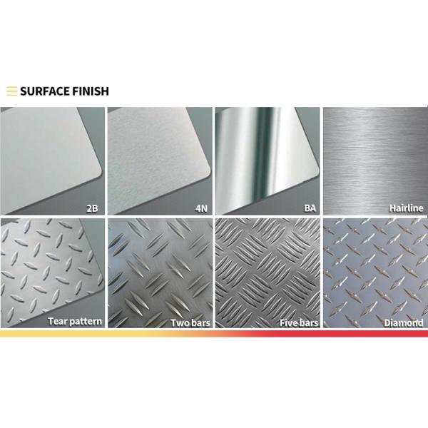 Лист нержавеющей стали 316 металлического листа 2B нержавеющей стали БА 316L поверхностный 2mm