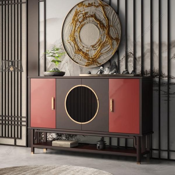 Hotel Solid Wood Deluxe Sideboard Customised Sideboard Storage Cabinet