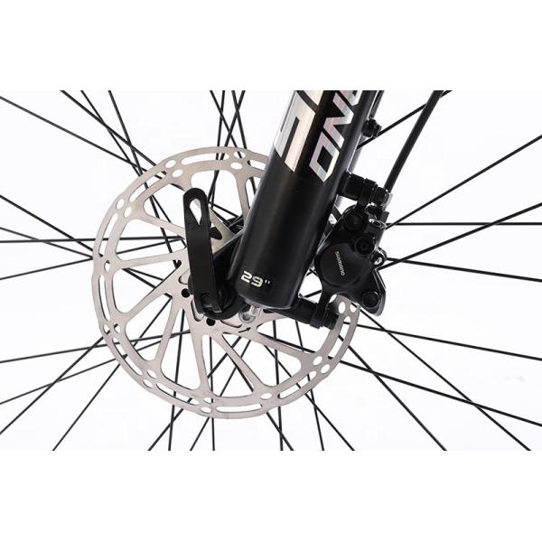 Aluminium Alloy Hollow Crankset Bicycle with SHIMANO Hydraulic Brake and Wire-controlled Air Lockable Fork