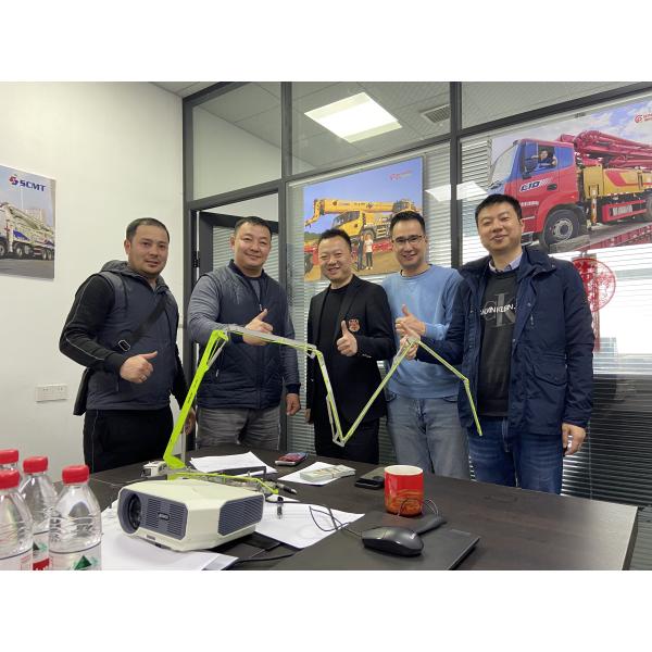 2019 56м Бетонный насос грузовик насосная рука песок бетонный смеситель для грузовиков Mercedes-Benz