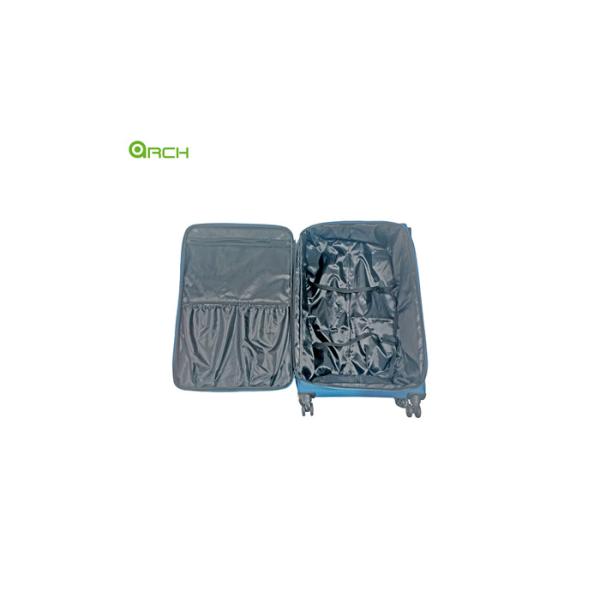 Manufacturer Super light suitcase Travel Trolley Soft Sided Luggage with spinner wheels