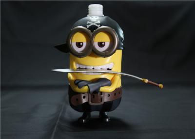 Yellow Color Cartoon Shampoo Bottle Have Sword With Universal Studios Logo