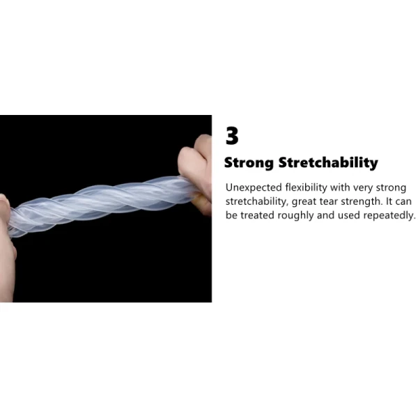 Silicone Tubing High-Temperature Pure Silicone Hose Tube Clear Pipe for Home Brewing Air and Liquid Transfer