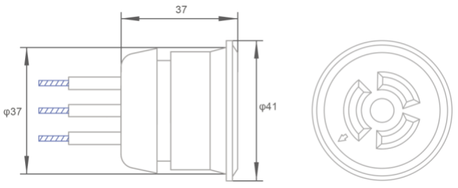 NEMA Socket Compact Photocontrol Receptacle 3P Microminiature ANSI C136.10 Requirements CE Marking