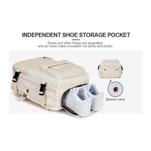 Large Travel Backpack Women, Carry On Backpack,Hiking Backpack Waterproof Outdoor Sports Rucksack Casual Daypack Fit