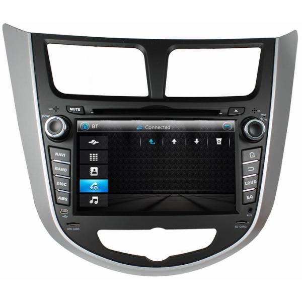 Ouchuangbo Car GPS Navi DVD Radio for Hyundai Verna /Accent /Solaris Central Multi System OCB-7025A