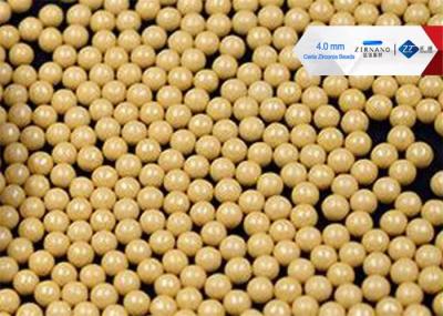 80 Cerium Stabilized Ceramic Grinding Media Balls , High Shear Sand Mill Grinding Media 