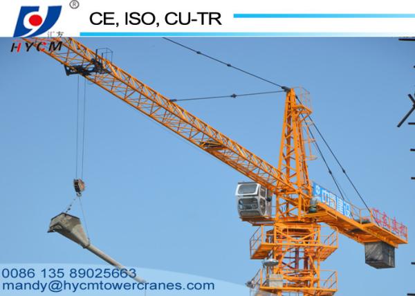 Robot Welding safe mechanism QTZ80(6013) Topkit Tower Crane 40m Height Construction Building Equipment