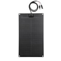 Panneaux solaires souples légers ETFE noir PERC monocristallin pour véhicule de camping