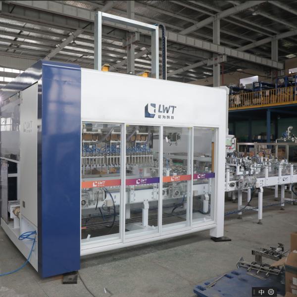 Factory Price Widely Used Canned Food Case Packer Custom Multi Head Servo Packaging Machine