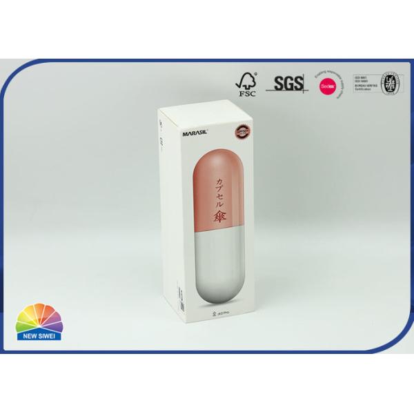 Капсула зонтик пакет три части бумажная подарочная коробка печать на заказ