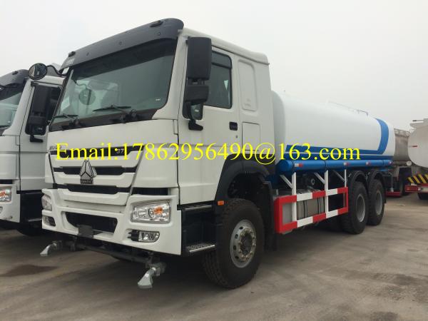petroleiros de estrada da água 16-20m3/combustível, caminhão de Bowser do combustível com o pneu 12.00R20 radial