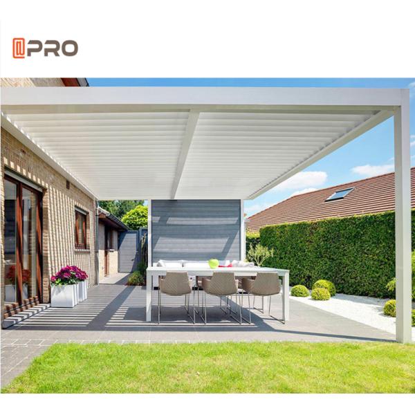 3x6m Modern Aluminum Pergola Backyard Patio Louvered Roof