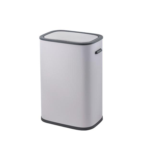 55L Rectangular Intelligent Induction Stainless Steel Induction Trash Can