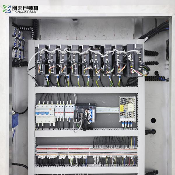 Stainless Steel Automatic Liquid Pouch Packing Machine 4 Lane 30-50bags/min