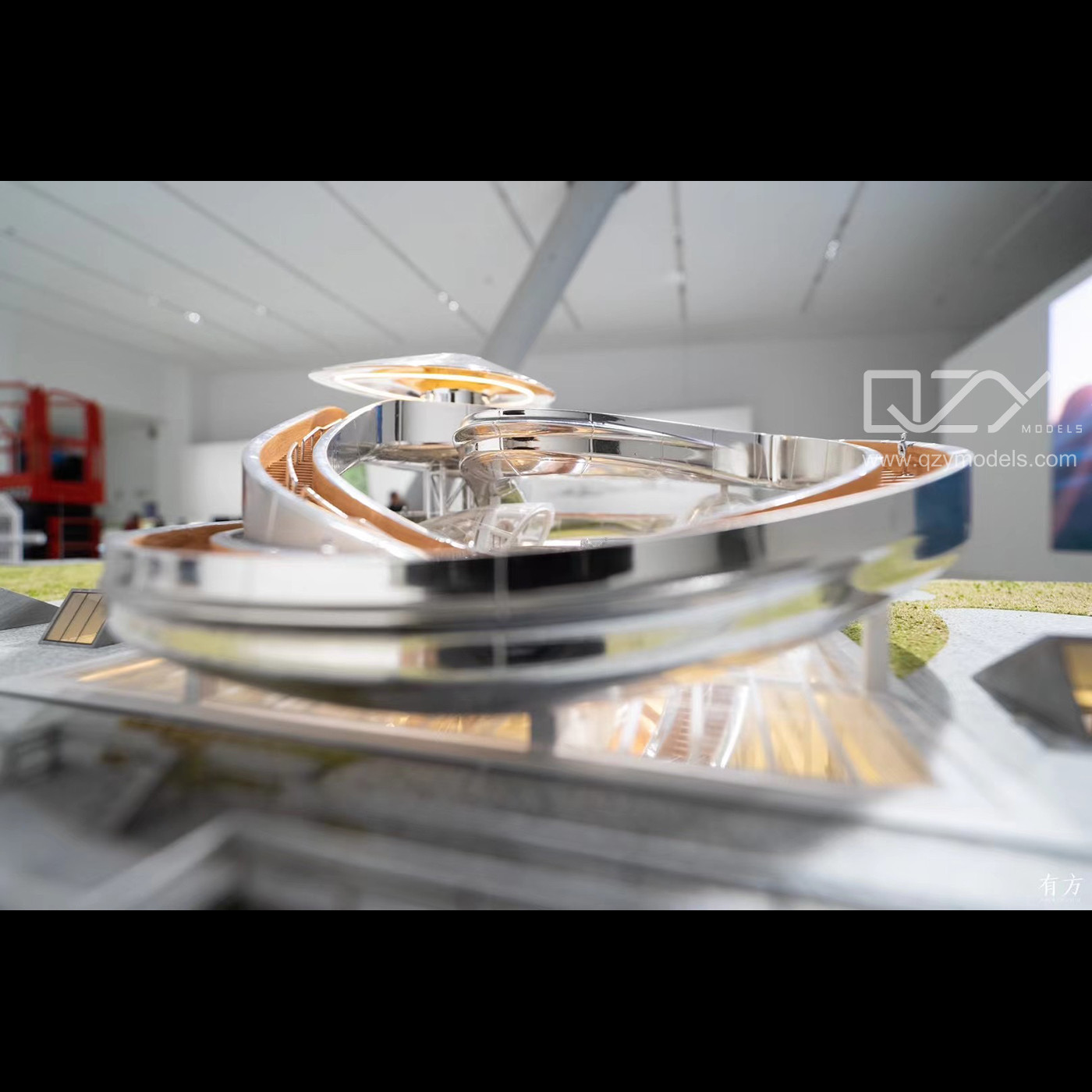 MAD Architect Проектировано Феникс Иммиграционный Музей Искусств Модели Модельщик QZY