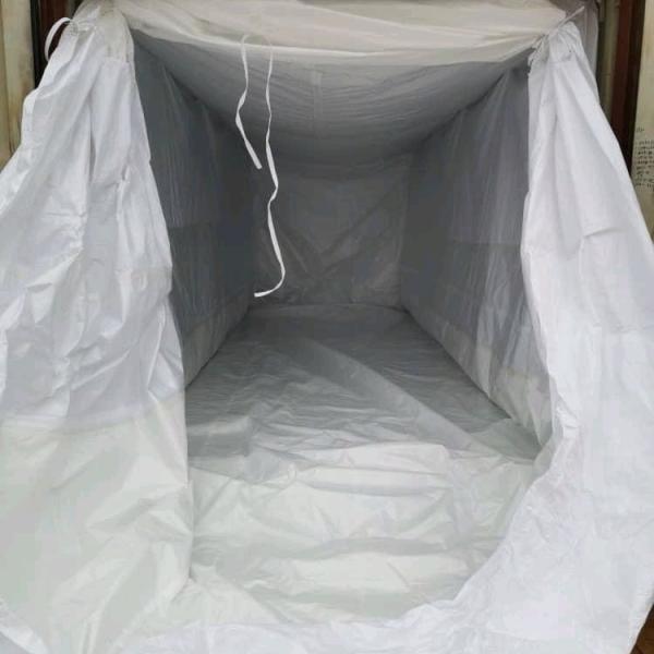 2.4*5.9cm Liner Bag Container Bulk Liner Bags PP Container Liners With Valve