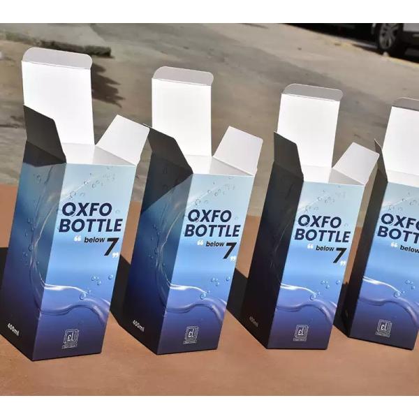 Boîte de carton pliable couleur personnalisée Boîte d'emballage de bougies de cadeau de luxe